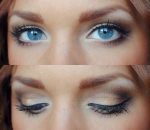 Hello Lovlies! Some makeup 4 blue eyes! Have a great day! ❤