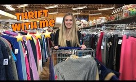 Thrift With Me! + Mini Try On Haul