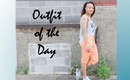 Outfit of the Day: "Word Up" | Girly meets Street Style