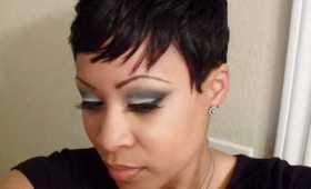 Dallas Mavericks Inspired Makeup - Pictorial