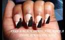 Black and white  nail tutorial....