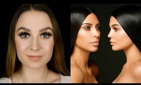 KKW x Kylie Inspired Makeup Look