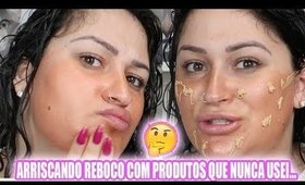 MAQUIAGEM COM PRODUTOS QUE NUNCA USEI #4 | Duda Fernandes