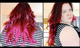 HOW TO DYE HAIR EXTENSIONS | Hair Dying Tutorial