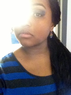 I was bored and decided to dress my eyes up. :)