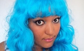 Nicki Minaj inspired make up tutorial .