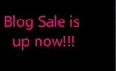 Blog Sale!