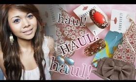 SPRING (break) HAUL part 2! ♥ Clothes, Accessories, Beauty Products (F21, Charlotte Russe, MAC)