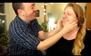 My Boyfriend Does My Makeup: A Highly Inappropriate Spring Tutorial...Not Joking
