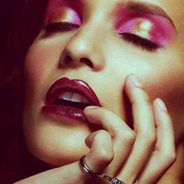 red/gold romantic eyeshadow | Diane L.'s Photo | Beautylish