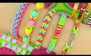 5 Easy Rainbow Loom Bracelet Designs without a Loom