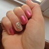 Feather Nail Art (right hand)
