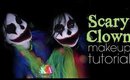 Scary Clown Halloween Makeup Tutorial