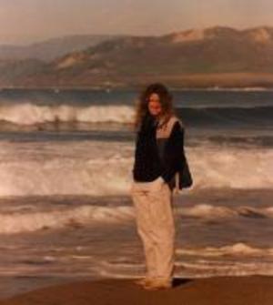 ALONG THE SANTA BARBARA SHORE, IN MY "ELEMENT"