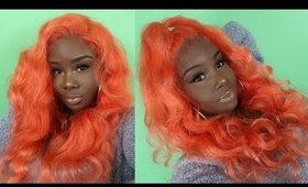 2 Toned #Orange #Watercolor | Wiggins Hair 🎃