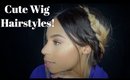Cute Ways to Style A Synthetic Wig (No Leave Out) Lazy Hair Hacks!