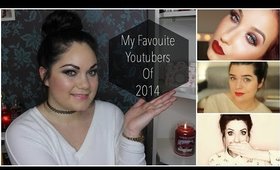 My Favourite Youtubers of 2014 | Facesbygrace