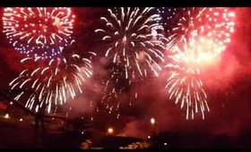 Fireworks : The Swiss National Day 1 August,martigny switzerland