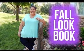 PLUS SIZE FALL LOOKBOOK