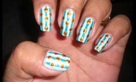 3 - Simple Nail Art Pictorial (Beaded)