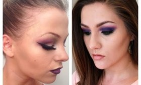 Maleficent Inspired Makeup - Collab w/ MissCharlotteMakeup