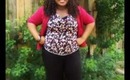 Curvy Diva OOTD:::Classic...with a Pop of Color! **requested