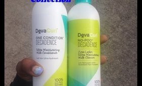 First Impression: Deva Curl Decadence Collection (No Poo & One Conditioner)