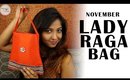 LADY RAGA NOVEMBER BAG | Unboxing and Review