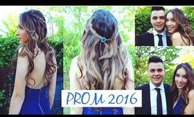 GRWM PROM 2016 VLOG