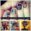Basquiat Inspired Nails