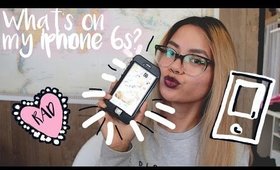 What's on my iPhone 6s? I got a new phone!