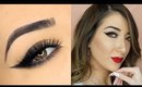 Gradient Smokey Cat Eye Makeup Tutorial | Makeup Geek Cosmetics Full Spectrum Eyeliner Pencils