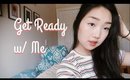 Get Ready W/ Me | "No Makeup" Korean Makeup