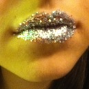 #glitterlips