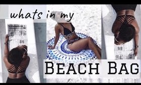 what's in my beach bag // janet nimundele