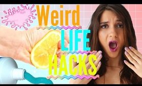 Weird Life Hacks Everyone NEEDS to KNOW!!!