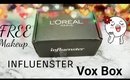 L'oreal paris  Influencer Vox Box | Free Makeup | Makeupbycookie