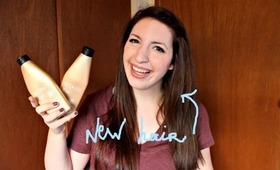 New Hair + New Haircare Products!