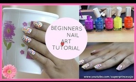 Nail Art For Beginners Easy Dot Nails,Valentine's Day 2014 Nail Art Tutorial