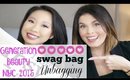 Geneneration Beauty Swag Bag | NYC 2015 | Unbagging (Haul)