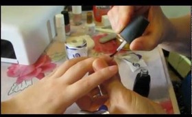 French UV Gel Nails Tutorial