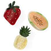 Frasier Sterling Sugarfruit Claw Clip Set in Multi