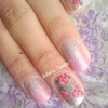 Rosa / Rose Nail Art
