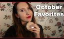 My October Favorites 2016 | Cruelty Free & Drugstore Products!