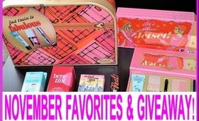 ♥ NOVEMBER FAVORITES & HUGE HOLIDAY GIVEAWAY!!! ♥  AprilAthena7