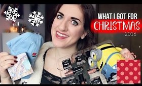 WHAT I GOT FOR CHRISTMAS 2016! | tewsimple