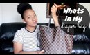 Whats In My Diaper Bag! | Mom Of 2 Under 2 | LV MM Neverfull | Carlissa Fashona
