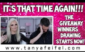 IT’S THAT TIME AGAIN!!! THE GIVEAWAY WINNERS DRAWING STARTS NOW! | Tanya Feifel-Rhodes