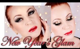 FULL GLAM NEW YEAR'S EVE MAKEUP