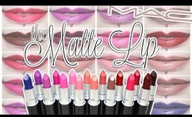 Review & Swatches: MAC The Matte Lip Collection | 16 Shades